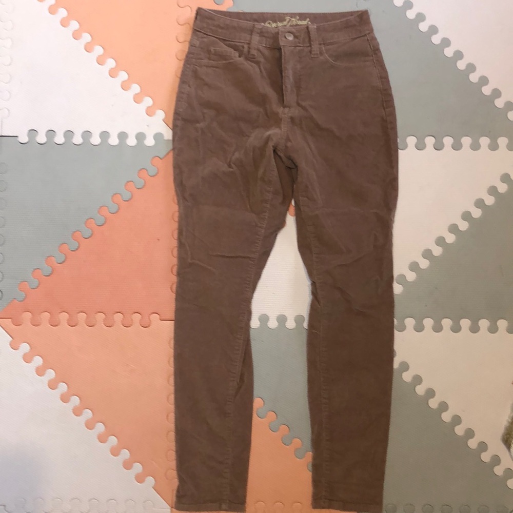 Universal Thread Corduroy Pants - brown size 25